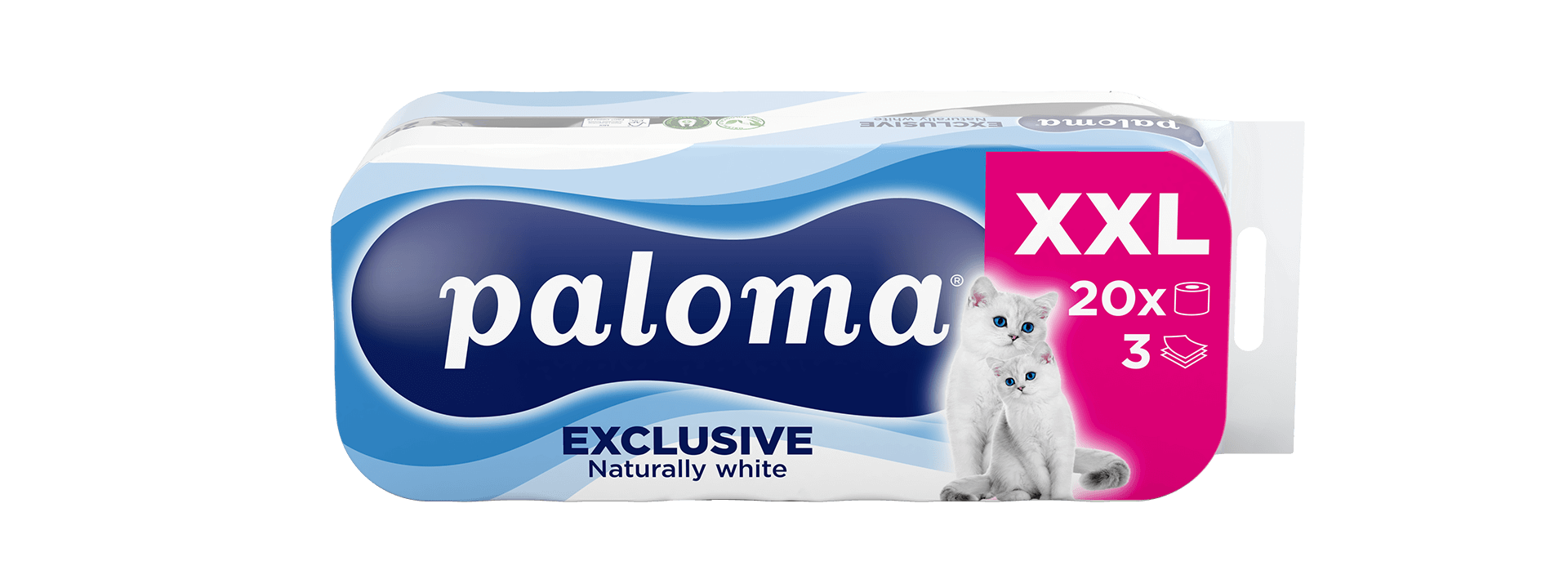 Exclusive Naturally White 20pack Izrez